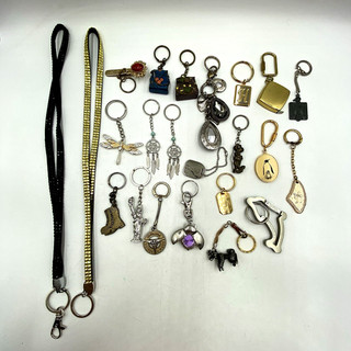 23 Key Chain Dolphin Dreamcatchers Dragonfly Penguin Boots Lot 431