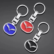 Mazda doppelseitiger robuster Metall Schlüsselanhänger Keychain