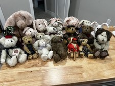 Boyds Bears Lot of 19 Plush Animals Multi Sizes Some With Tags