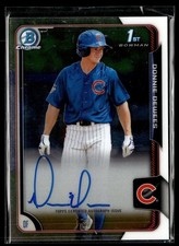 2015 BOWMAN CHROME 1ST PROSPECT #2 AUTO DONNIE DEWEES CUBS