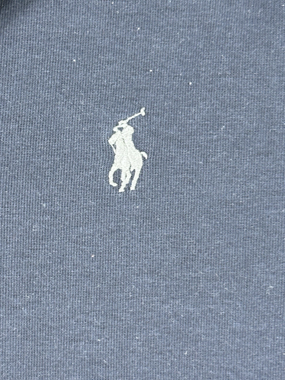 Polo Ralph Lauren Quarter Zip Pullover Navy Felpa Pony Logo M