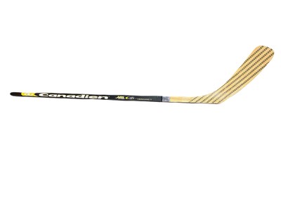 Vintage Jr Canadian ABS Hockey Stick Left Hand Curve New Old Stock