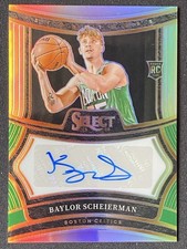 Baylor Scheierman 2024-25 Panini Select Rookie Signatures Silver RC /249 #RS-BAY