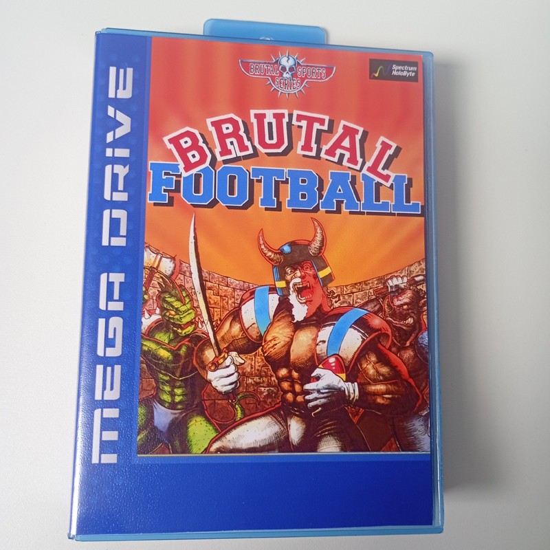 OFFERS COMBINE - SEGA MEGA DRIVE  -  BRUTAL FOOTBALL / BEAST BALL