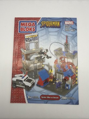 2004 Mega Bloks Marvel Spider-Man Set 1931 Instruction Manual Only