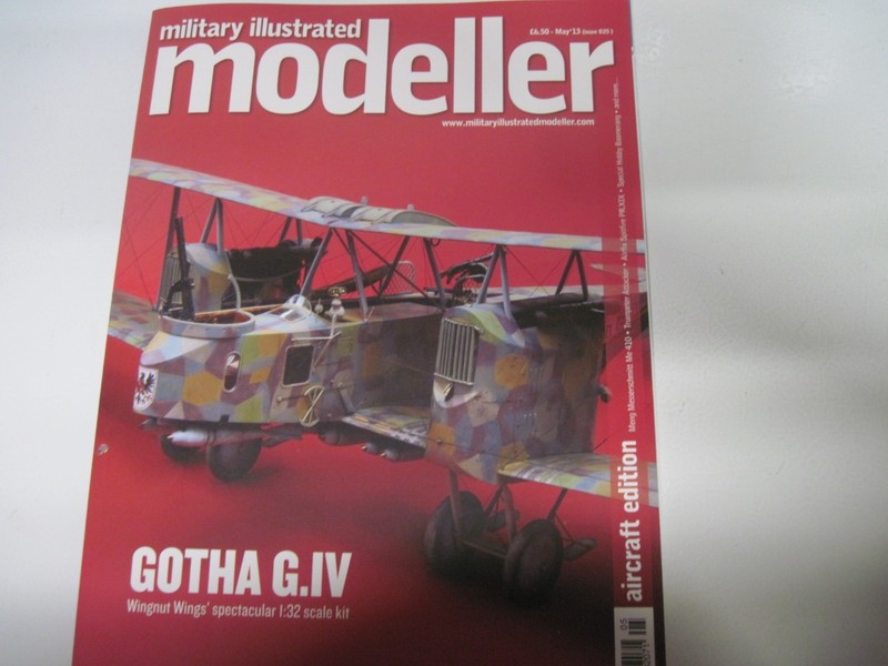 Military  Illustrated  Modeller  Magazine ( May ,2013)   Gotha G.IV  Aircraft Ed