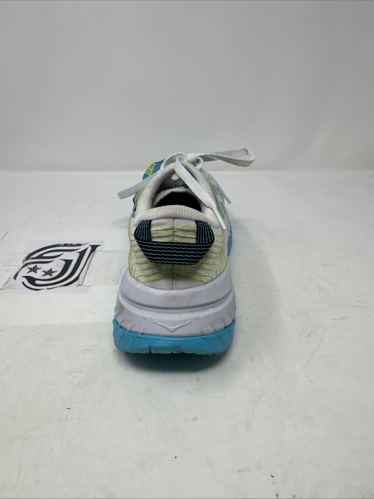 Hoka One One Men's ProFly X Iron Man Size 8.5 Excellent Condition Blue White thumbnail 10