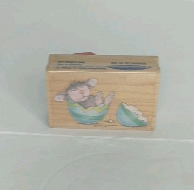 Stampabilities-House Mouse''Easter Surprise''  Stamp-# HMER1015 READ DESCRIPTION