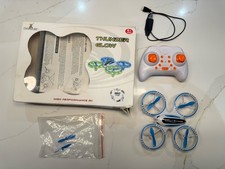 Thunder Glow Drone, Remote Control Quad-Copter With Lights R/C Flying Kids