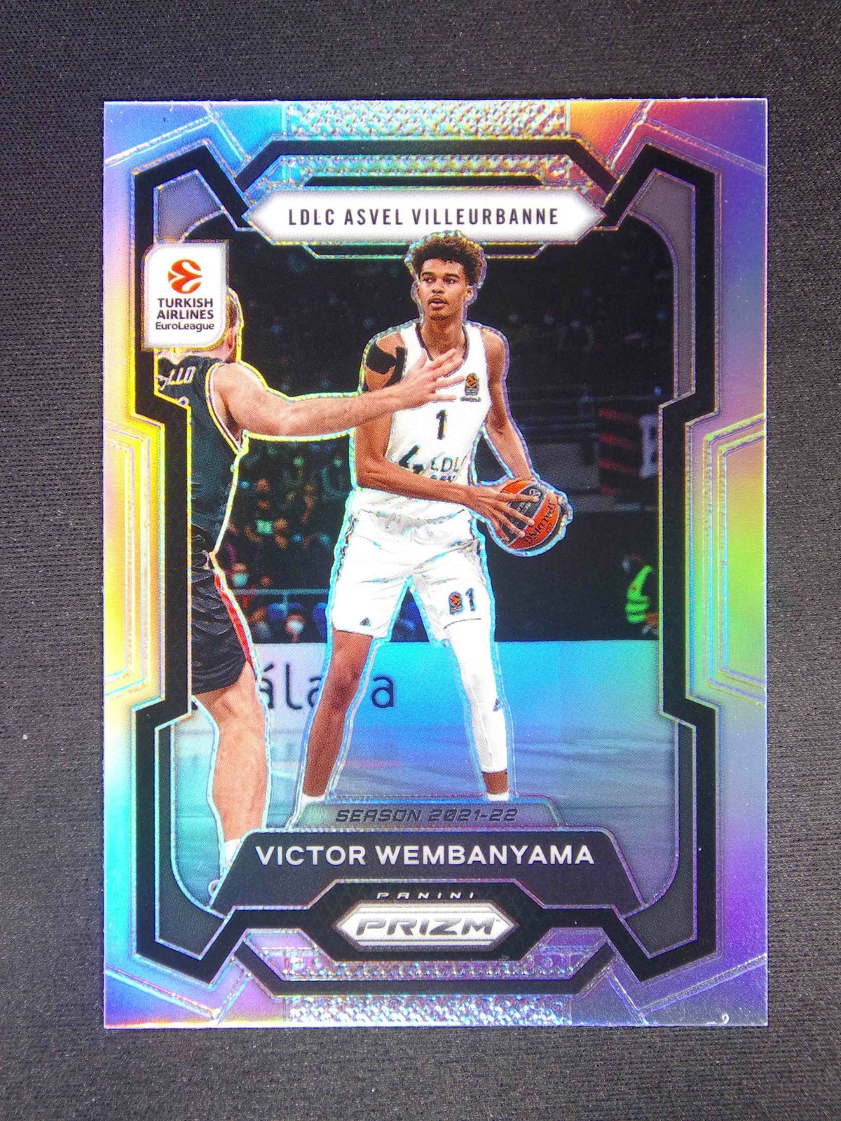 2023-24 Panini Prizm Euroleague Victor Wembanyama #11 Silver
