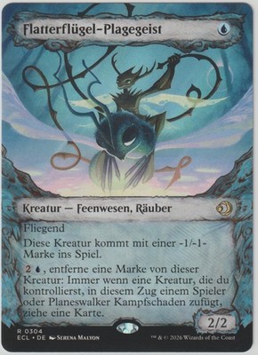 MTG - Lorwyn Eclipsed - Flatterflügel-Plagegeist *Showcase*