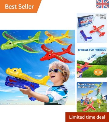 Engagierender Flugzeugwerfer mit Dinosaurier-Thema für Jungen - perfektes Geschenk für 4-10 Jahre