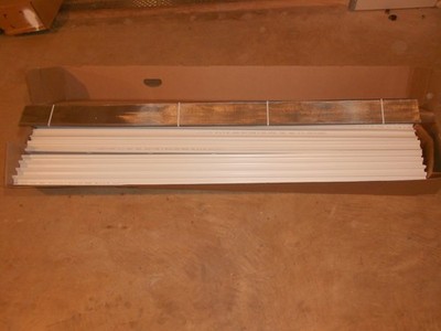 LEAF FILTER GUTTER GUARD 5'' WHITE 75' FEET # LF-U-H-85  GUTTER PROTECTION