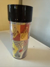 Vintage  1998 Starbucks French Press Travel Tumbler Mug