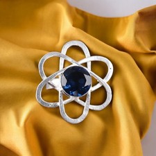 Natural London Blue Topaz Gemstone Jewelry 925 Sterling Silver Ring All Size DD