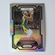 2024 Panini Prizm Monopoly WNBA - Jordan Horston #64 Silver Prizm