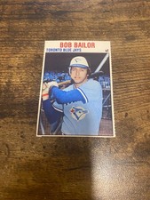 1979 HOSTESS #105 Bob Bailor TORONTO BLUE JAYS ( Image Reversed ) No Creases NM