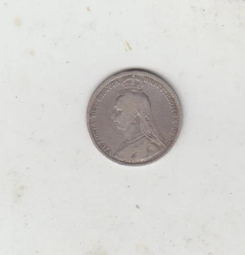 1889 Victoria Sixpence — photo from the most recent tracked eBay sale