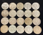 1964 Kennedy Half Dollar, 90% Silver 20 Coin Lot