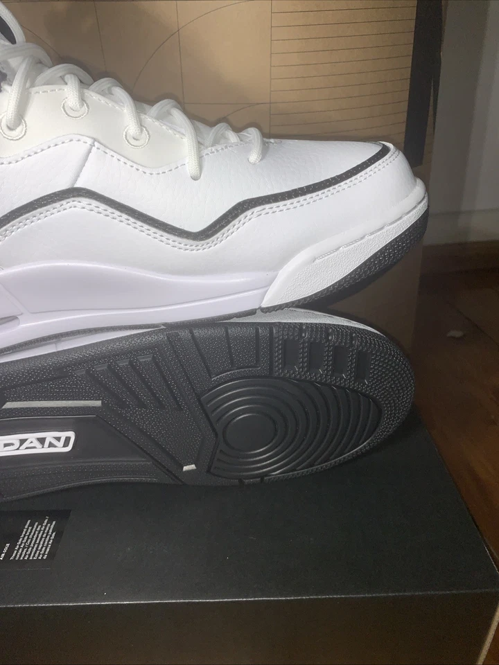 Nike Air Jordan Courtside 23 White Black Shoes Sneakers Mens Size US 13 NEW - Image 4 of 4