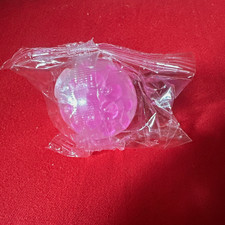 Pink Squishy Squeezable Stress Reliever Sensory Toy in Clear Wrapper