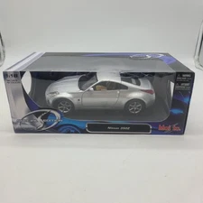 MAISTO Special Edition NISSAN 350Z 1:18 Scale Diecast Car SILVER NIB