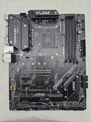 MSI B450 Tomahawk Max AM4 ATX DDR4 AMD Motherboard (Parts) (FL)