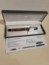 Monteverde Prima Fountain Pen Tiger Eye New In Box Papers Working Beautiful Cond