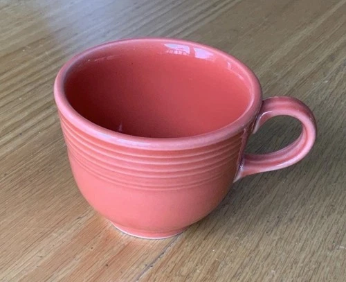 Fiesta Homer Laughlin Persimmon Coffee/Tea Cup