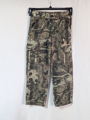 Camouflage Cargo Pants Youth Sz 10 Adjustable Waist - Picture 1 of 9