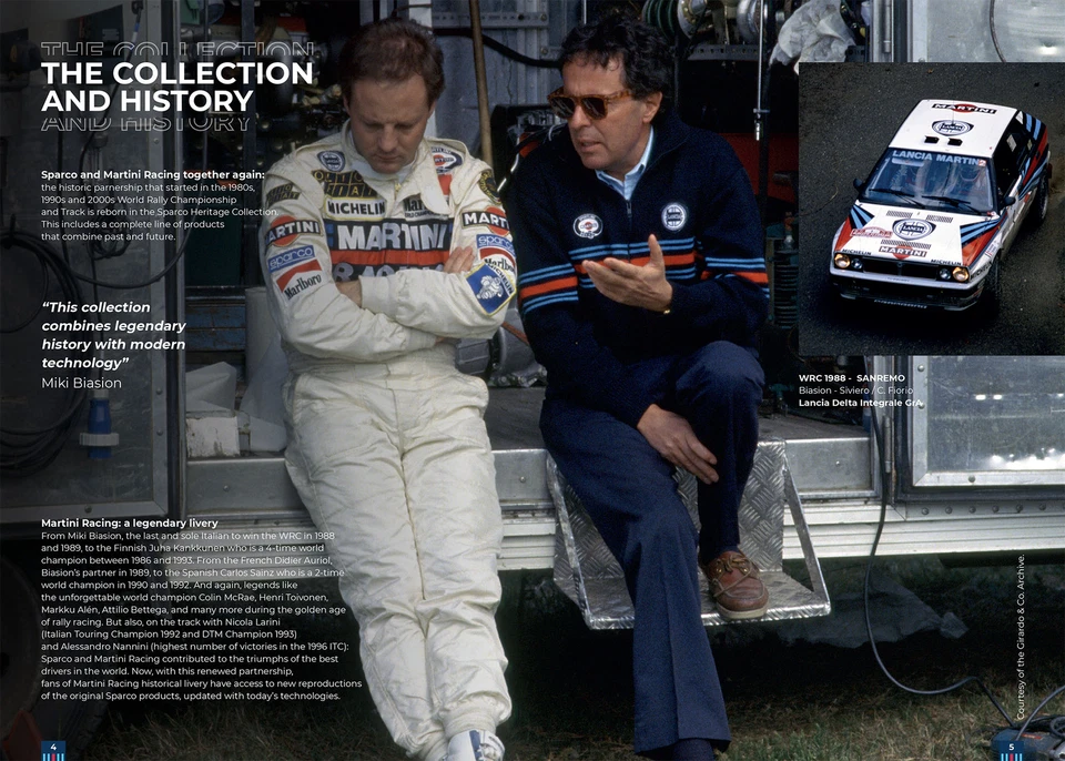 Camiseta Sparco Martini Carreras Damas Lancia Rally Fanwear Mujer Niñas Tallas Foto 4 de 4