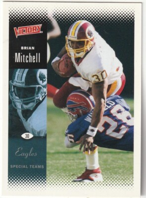 FREE SHIPPING-MINT-2000 Upper Deck Victory Brian Mitchell #192 REDSKINS