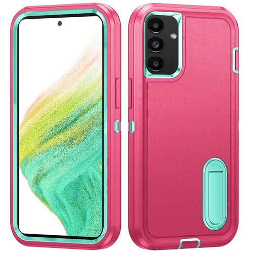 Military Grade Certified TUFF Hybrid Armor Case with Kickstand for Samsung - Picture 4 of 9