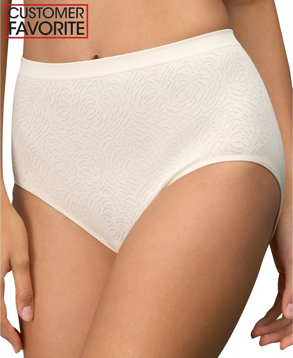 Bali Comfort Revolution Microfiber Brief Underwear 803J - White (8/9) 7729