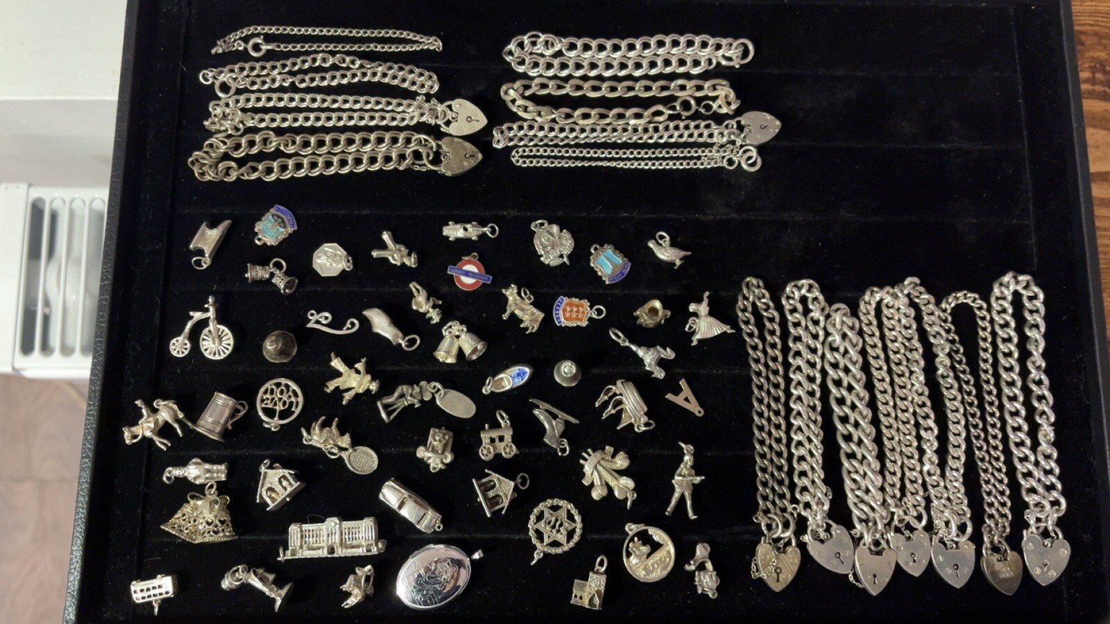 310+ Grams Sterling Silver Bracelets Charms Job Lot eBay