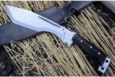 Custom Handmade Carbon Steel Blade Survival Machete Knife |Hunting Knife Camping