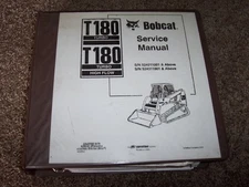 Bobcat Ingersoll Rand T180 Skid Steer Loader Turbo Shop Service Repair Manual