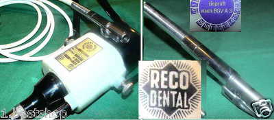 RECO DENTAL DRIVE UNIT Laboratory Dentist Goldsmith Tool Engraver MED VET