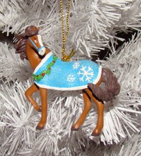 Trail of Painted Ponies, SNOW READY Horse Ornament 6011702 