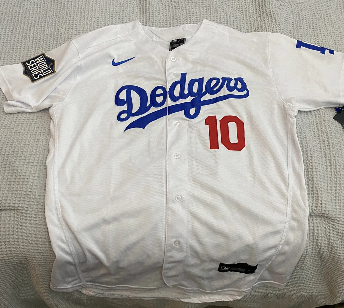 JUSTIN TURNER Signed Autographed Los Angeles Dodgers Jersey