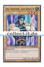 Yugioh YS14-DE006 Dai Grepher, der Krieger 1. Auflage