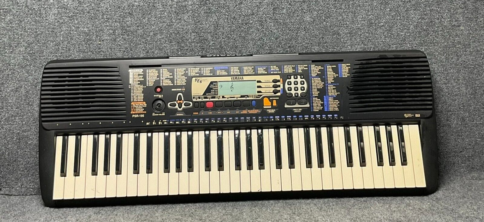 Yamaha PSR-195 61-Key Digital Piano Electronic Keyboard Used
