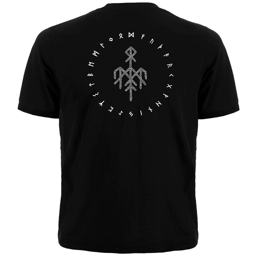 Camiseta Unisex Wardruna - Estampado Logo Nórdico Folk, 100% Algodón - Tallas S A 3XL, Color Negro