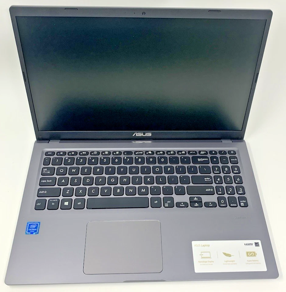 Portátil Asus R565M 15 Intel Celeron N4020 1.1Ghz 4GB DDR4 256GB SSDGris-BUENO Foto 3 de 4