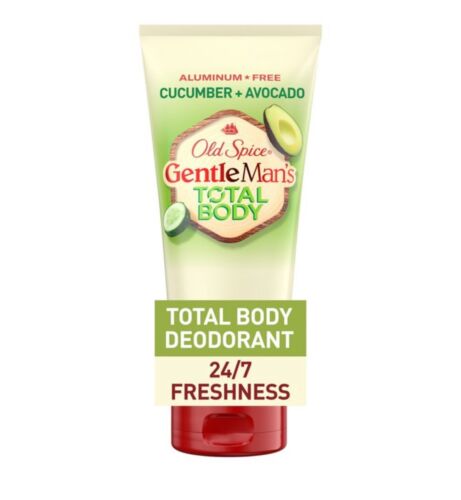 Old Spice Whole Body Aluminum Free Men’s Deodorant Cream Cucumber & Avocado