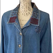 Earth Song Dancing Denim Jacket