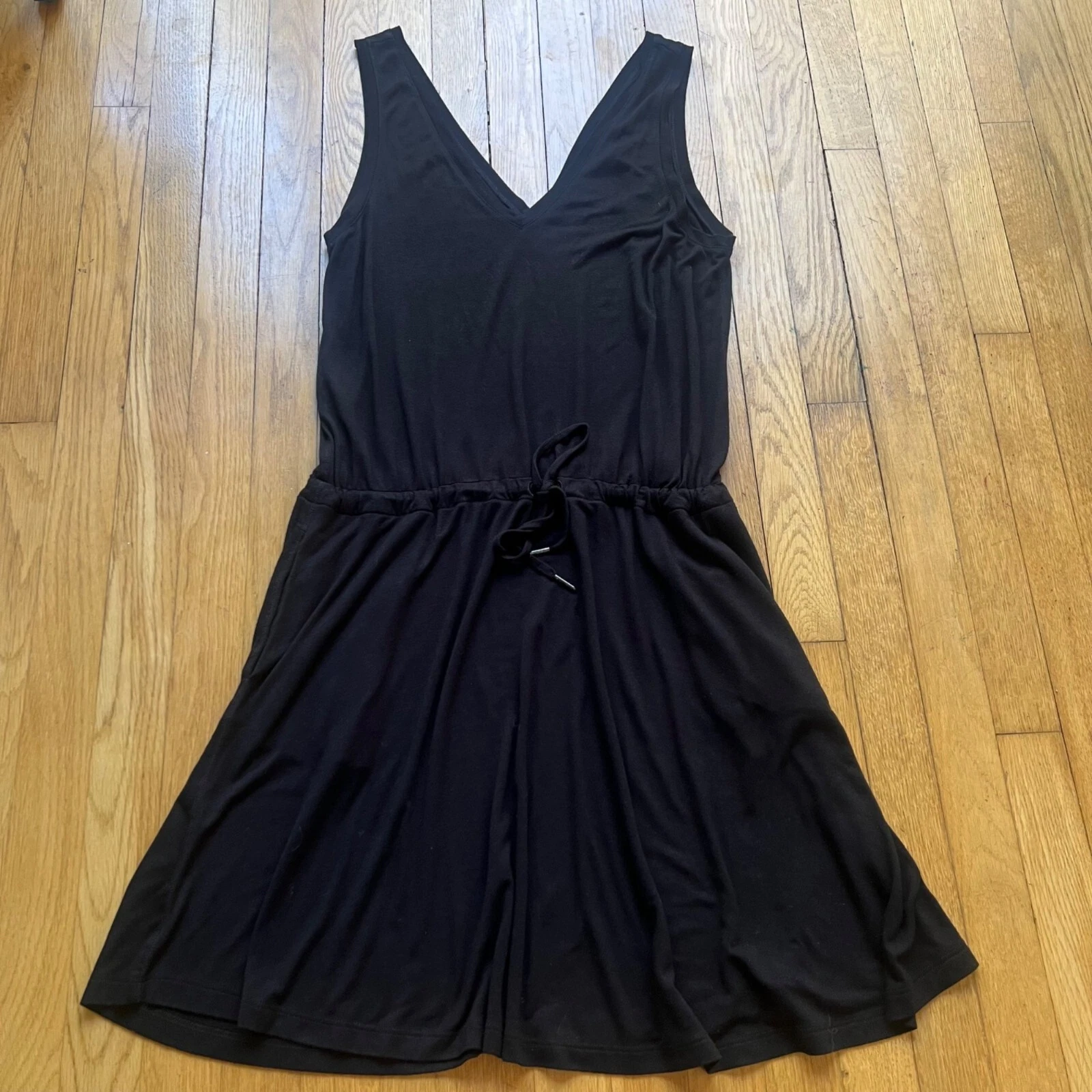sweaty-betty take it easy sleeveless drawstring waist 