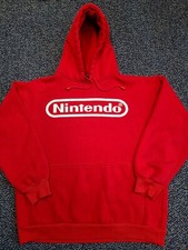 Vintage Nintendo Hoodie 90's Size XL Changes Tag