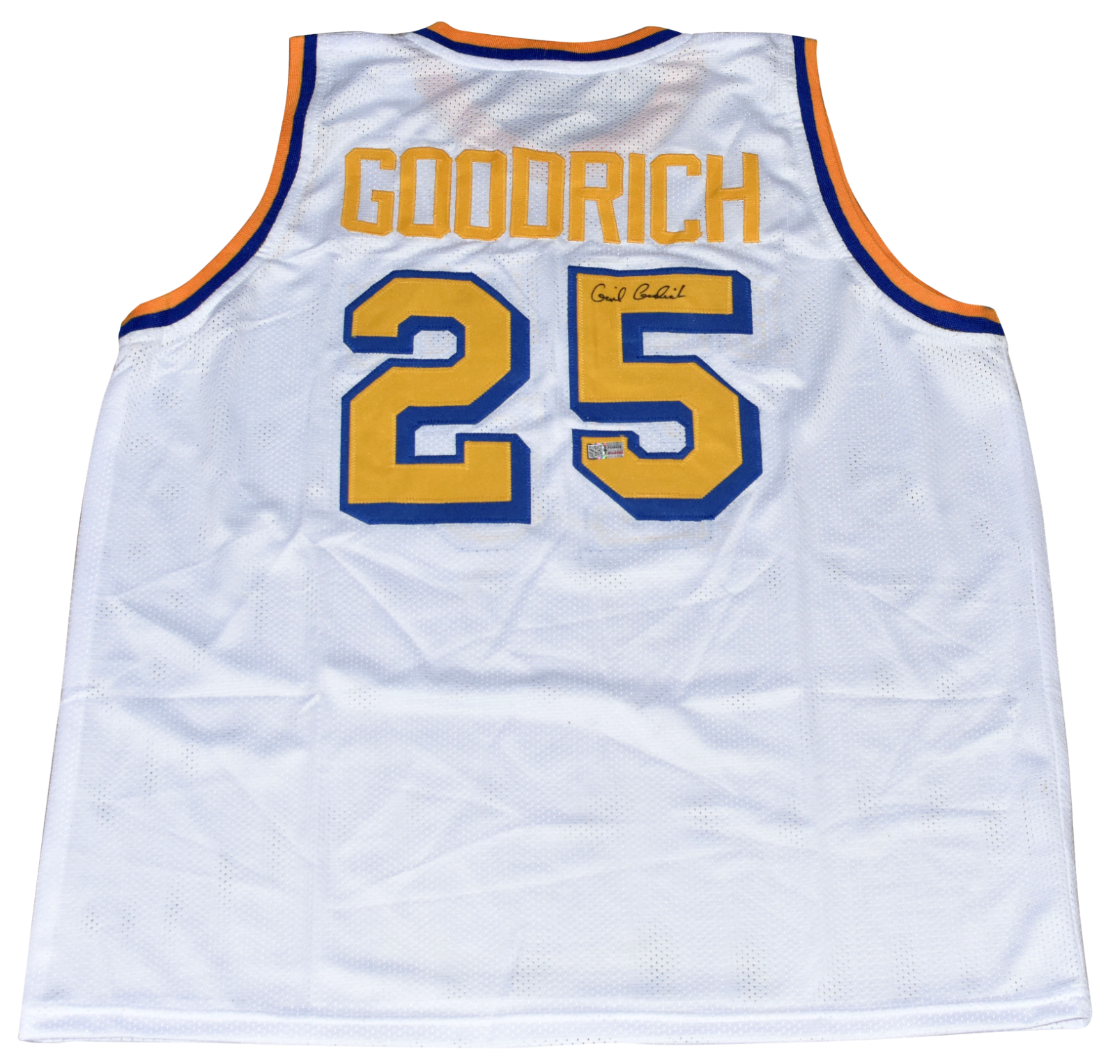 Gail Goodrich Autographed Signed UCLA Bruins #25 WHITE BASKETBALL JERSEY TRISTAR 