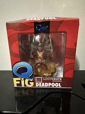 Marvel Deadpool Quantum Mechanix Q-Fig Loot Crate Exclusive Figure